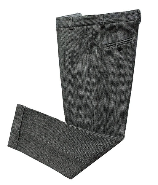 Men’s Herringbone Dress Trousers — product image 1