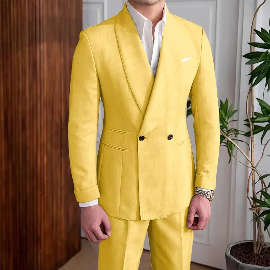 Double-Breasted Linen Suit — product image 19