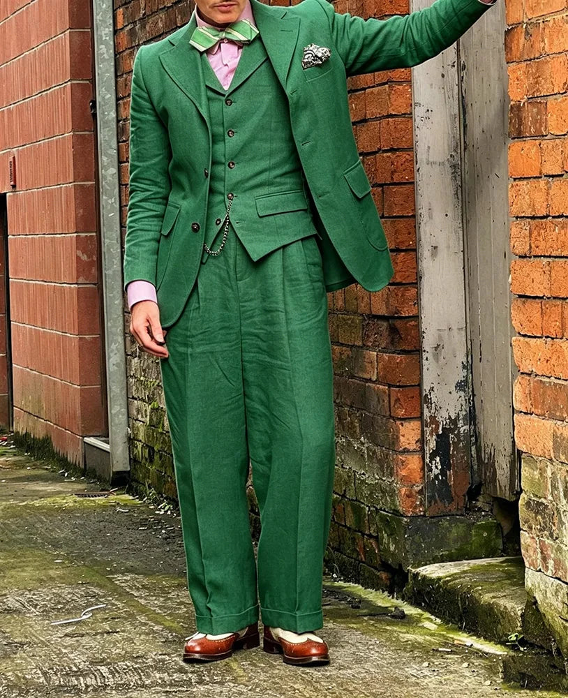 Linen Three-Piece Suit — product image 6