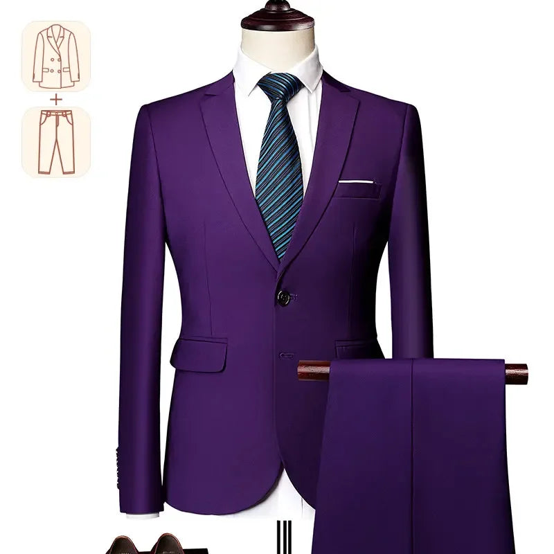 Slim-Fit Two- or Three-Piece Suit — product image 21