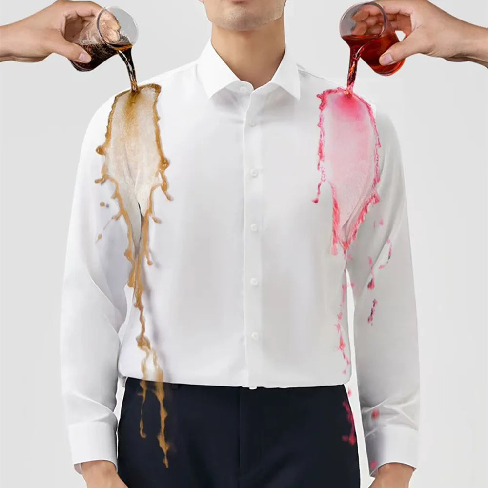 Water- and Oil-Resistant Dress Shirt — product image 1