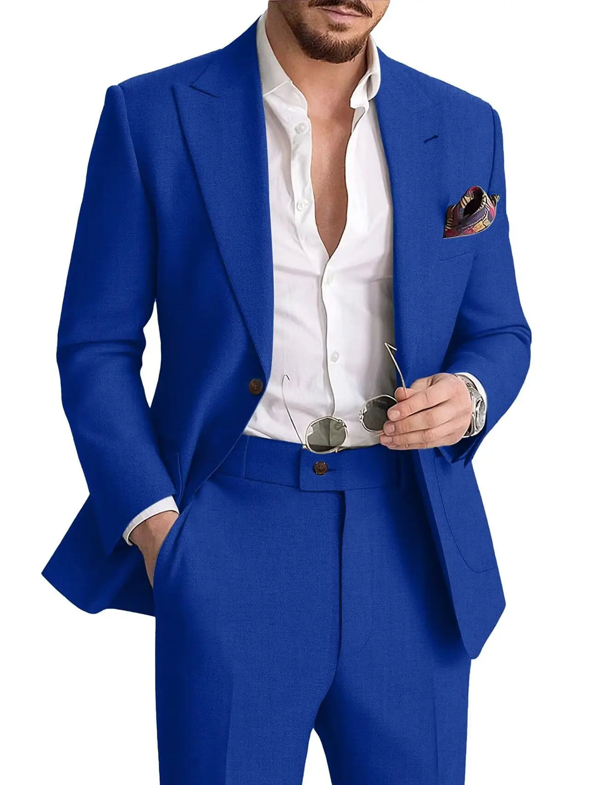 Linen Two-Piece Formal Suit — product image 24