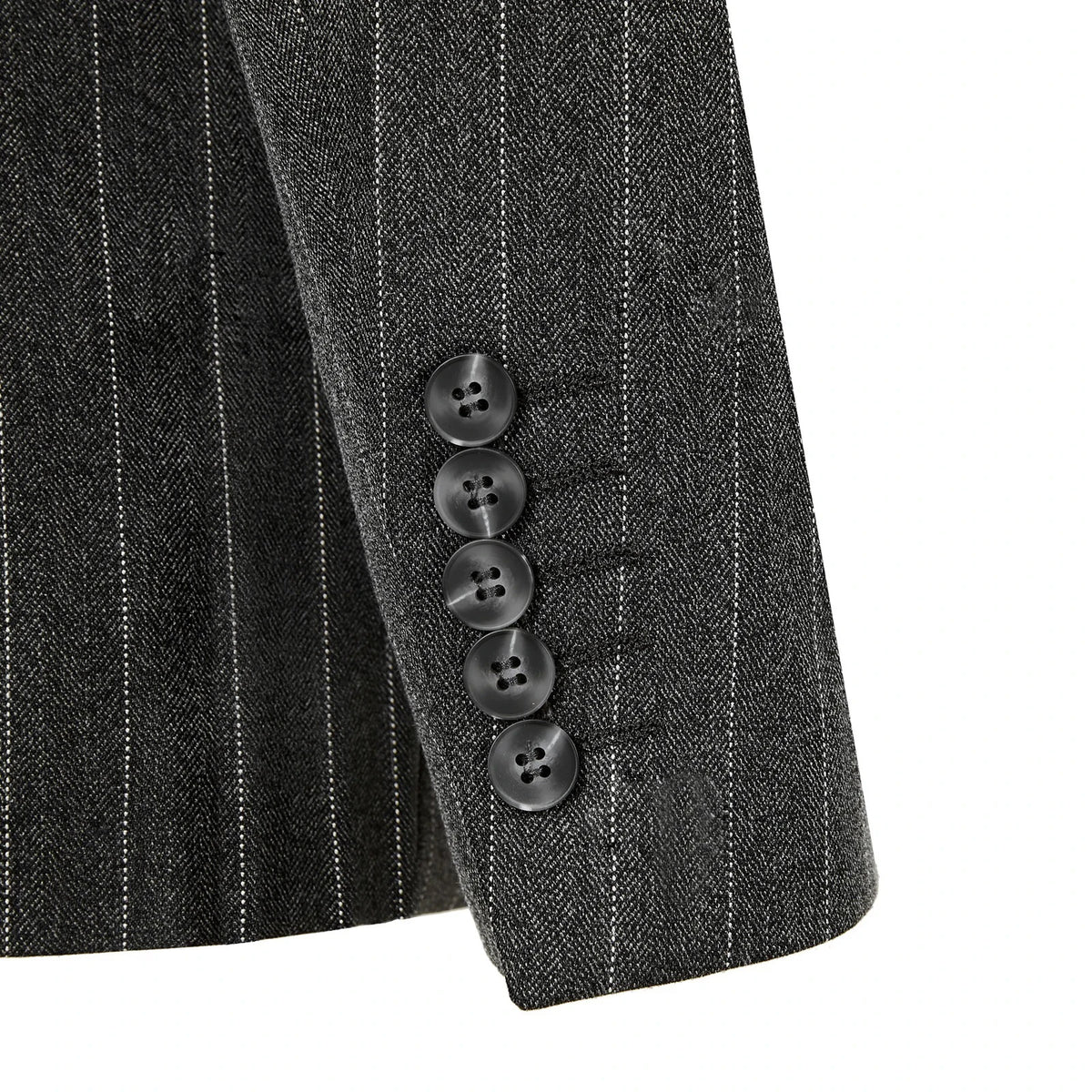 Striped Double-Breasted Two-Piece Suit — product image 3