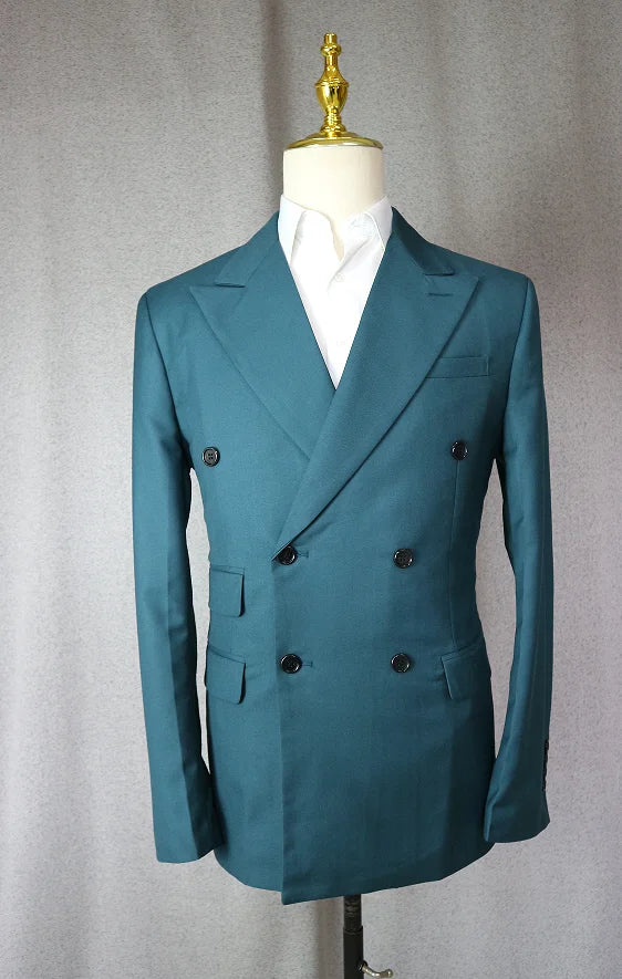Peak-Lapel Double-Breasted Suit — product image 5