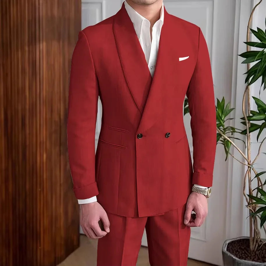 Double-Breasted Linen Suit — product image 26