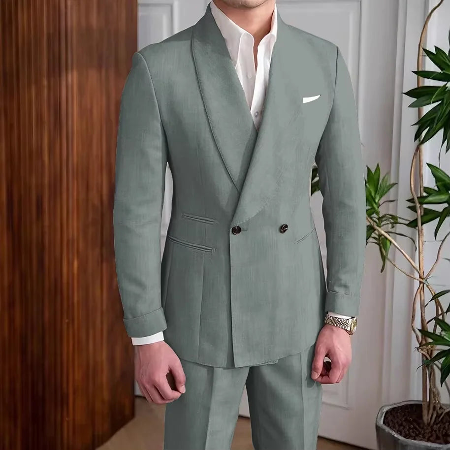 Double-Breasted Linen Suit — product image 12