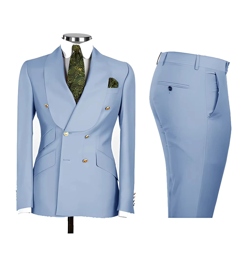 Peak-Lapel Two-Piece Suit — product image 1
