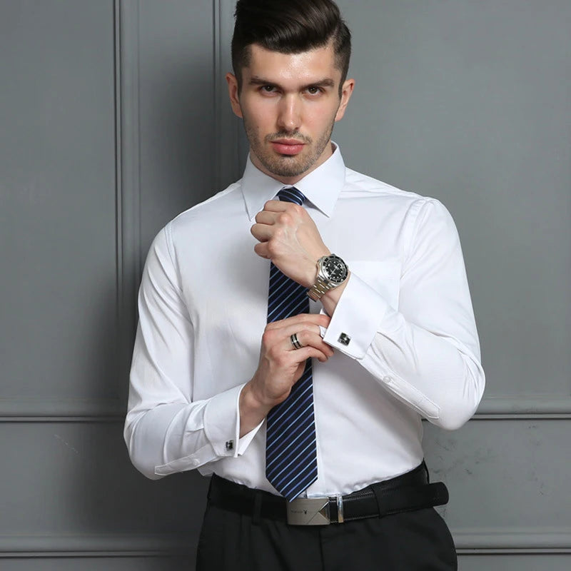 French Cuff Tuxedo Shirt — product image 1