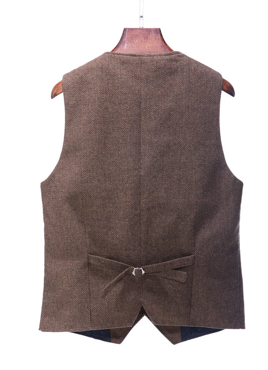 Herringbone Suit Waistcoat — product image 2