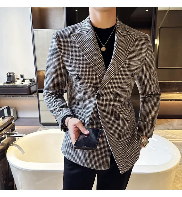 Men's Double Breasted Suit