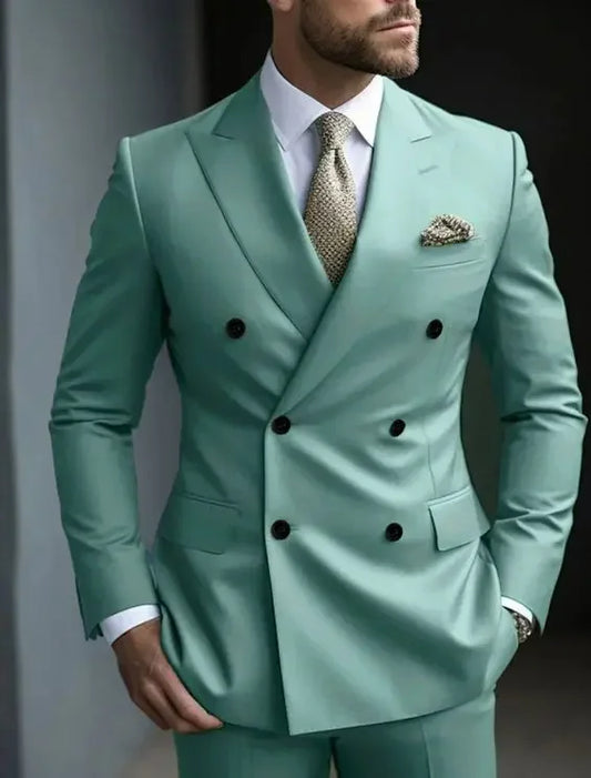 Solid Color Two-Piece Suit — product image 1