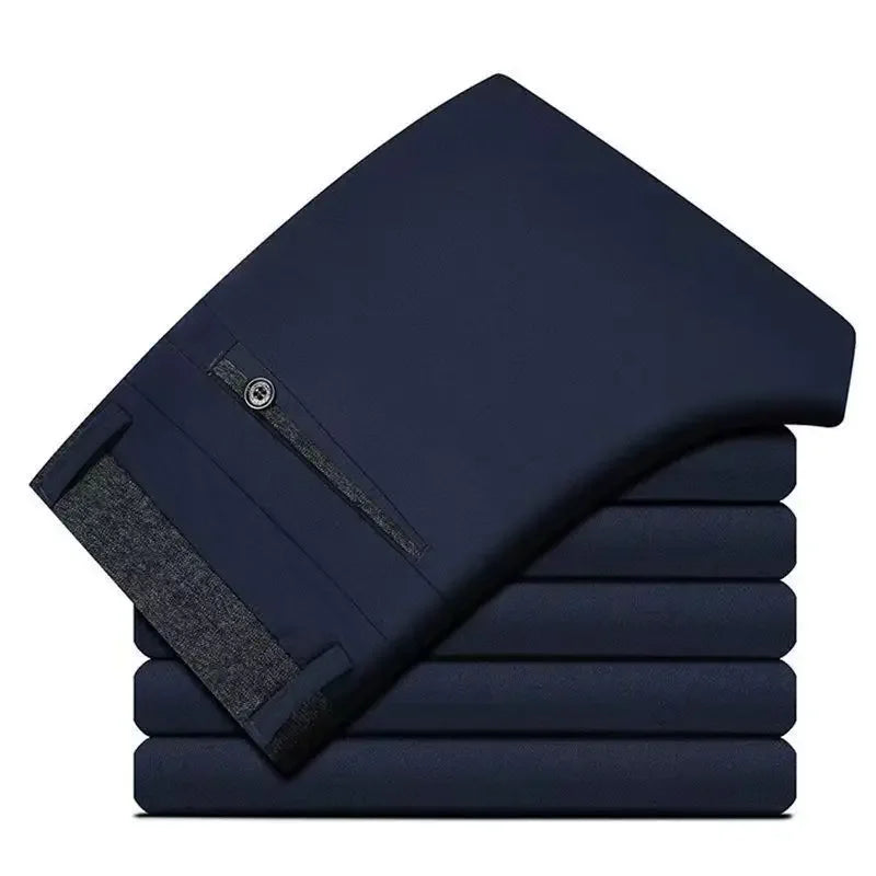 Men's Slim Fit Dress Trousers | Classic Gents