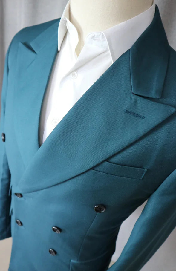 Peak-Lapel Double-Breasted Suit — product image 6