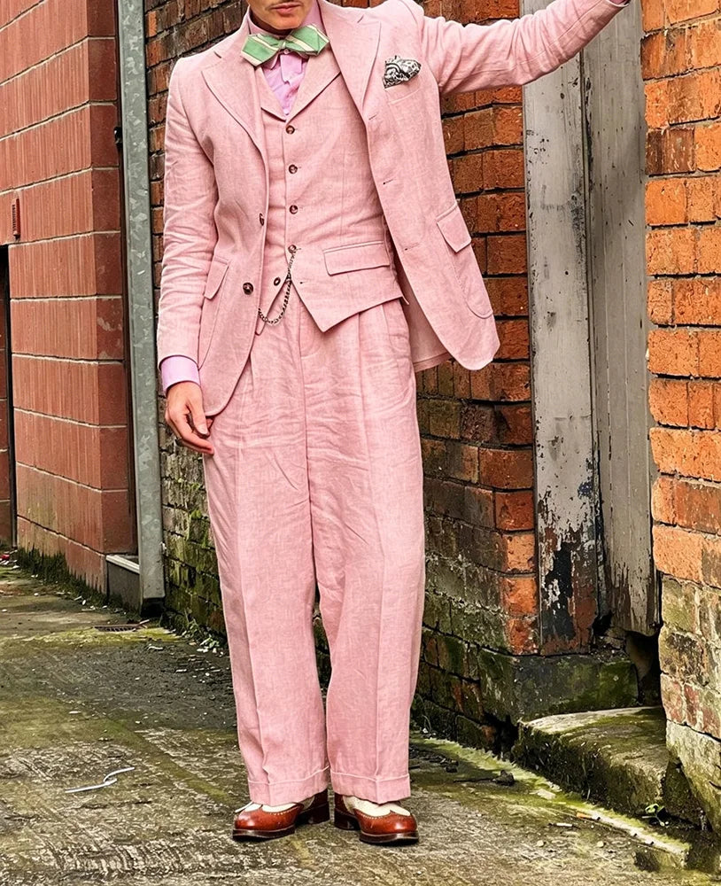Linen Three-Piece Suit — product image 3