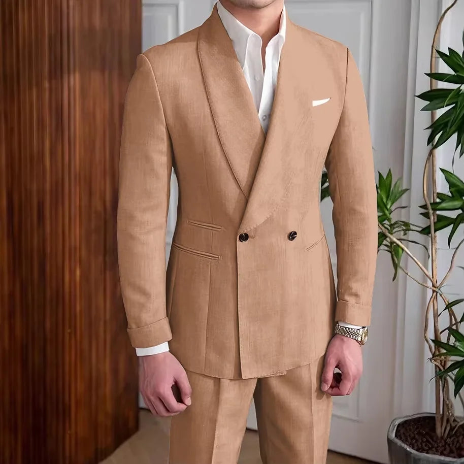 Double-Breasted Linen Suit — product image 27