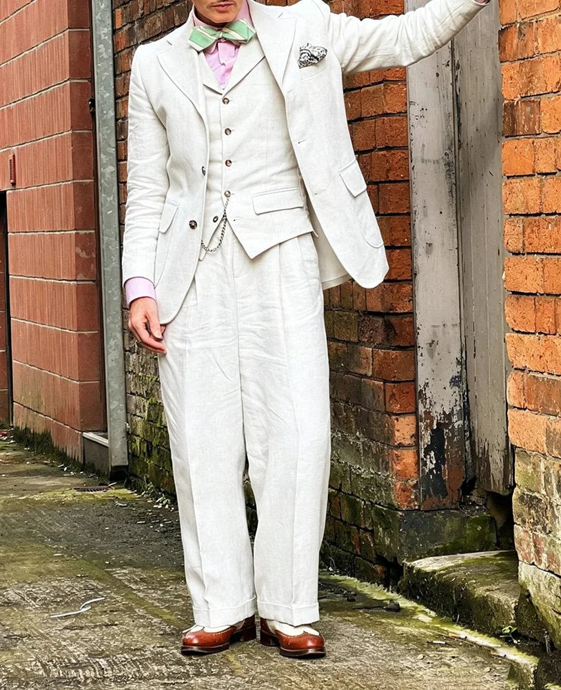 Linen Three-Piece Suit — product image 5