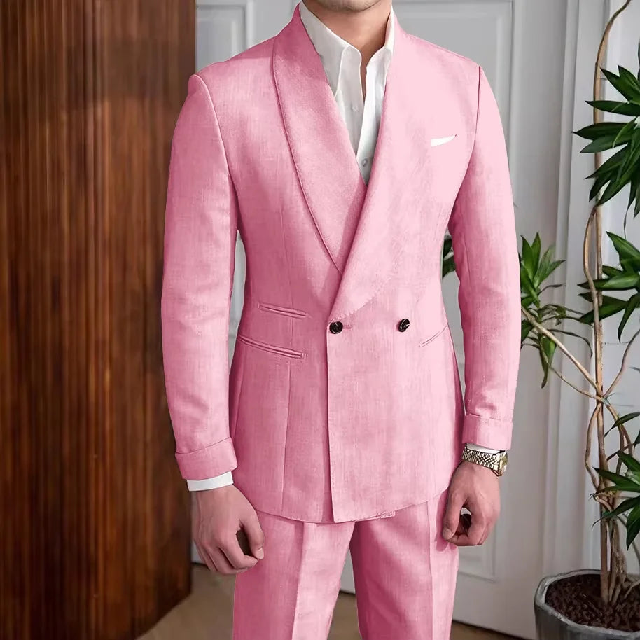 Double-Breasted Linen Suit — product image 20
