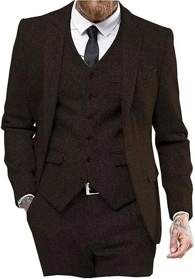 Classic Tweed Three-Piece Suit — product image 5