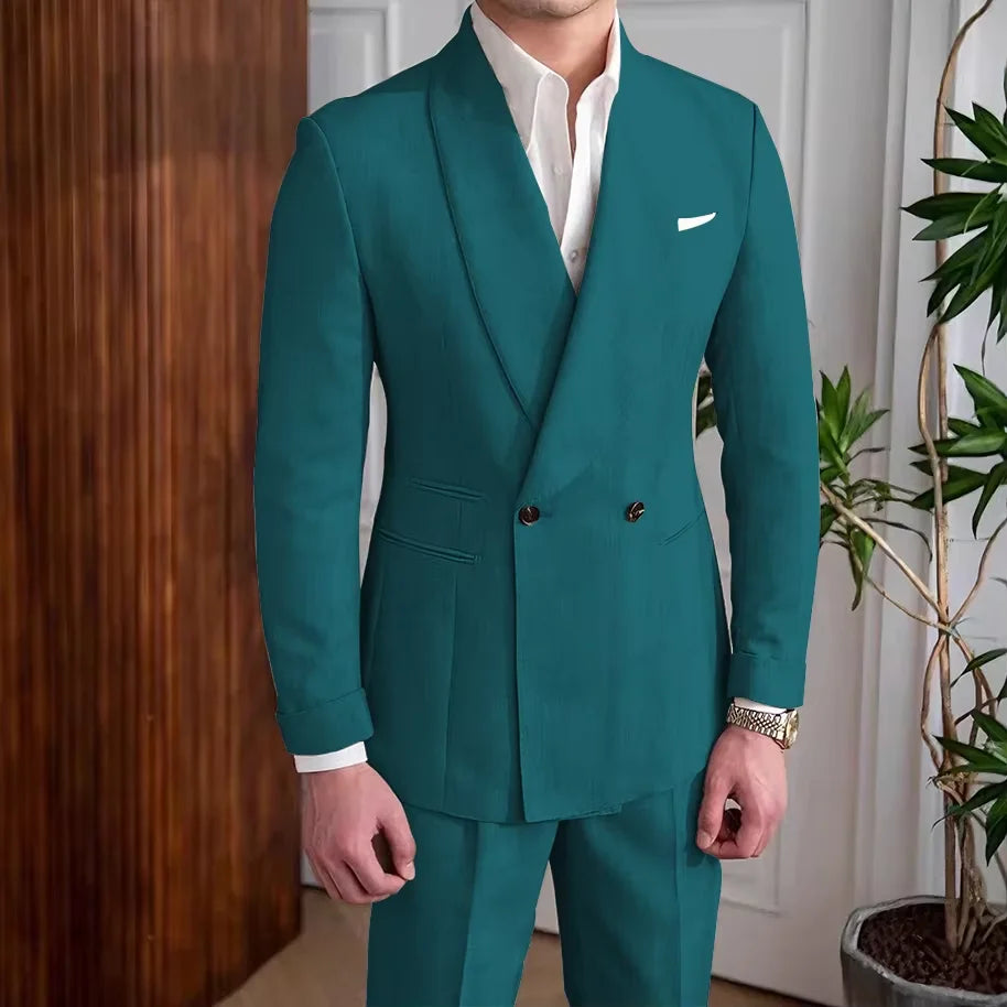Double-Breasted Linen Suit — product image 13