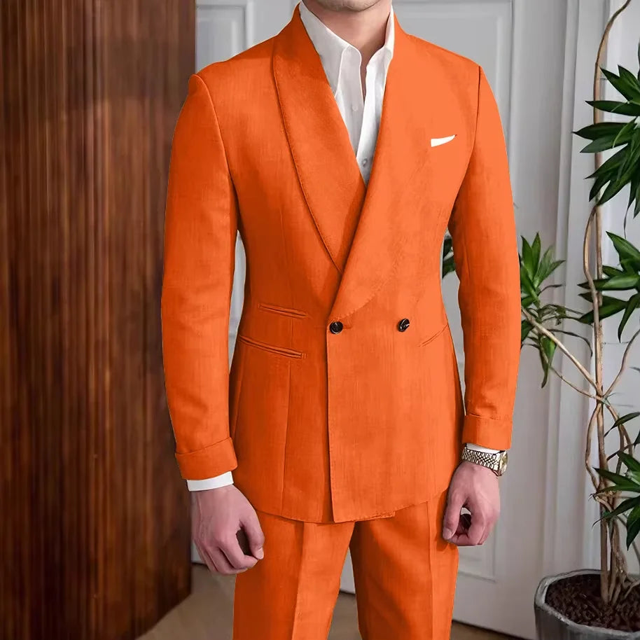 Double-Breasted Linen Suit — product image 24