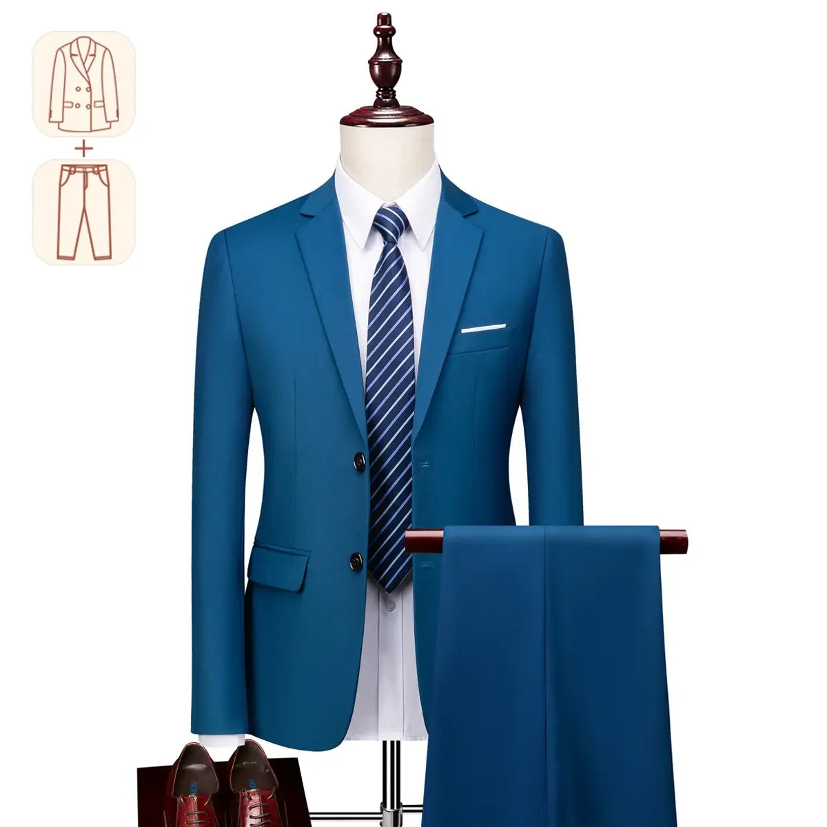 Slim-Fit Two- or Three-Piece Suit — product image 17
