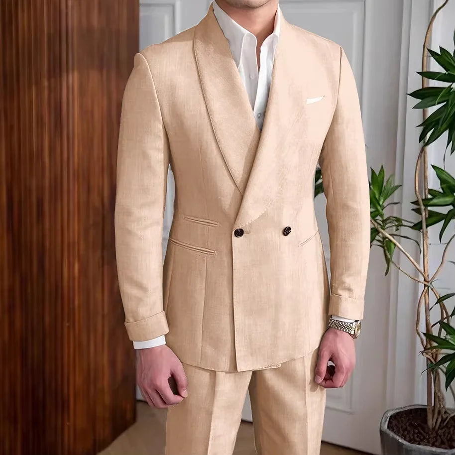 Double-Breasted Linen Suit — product image 16