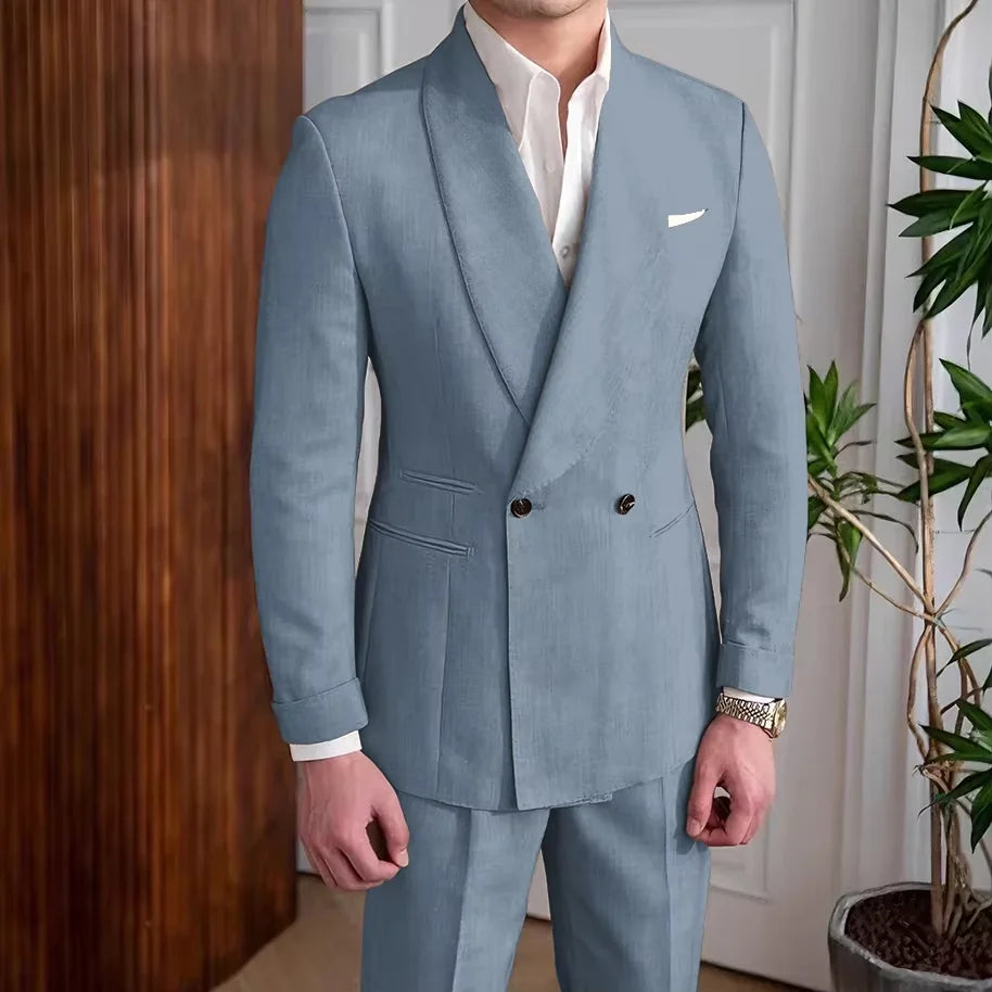 Double-Breasted Linen Suit — product image 7