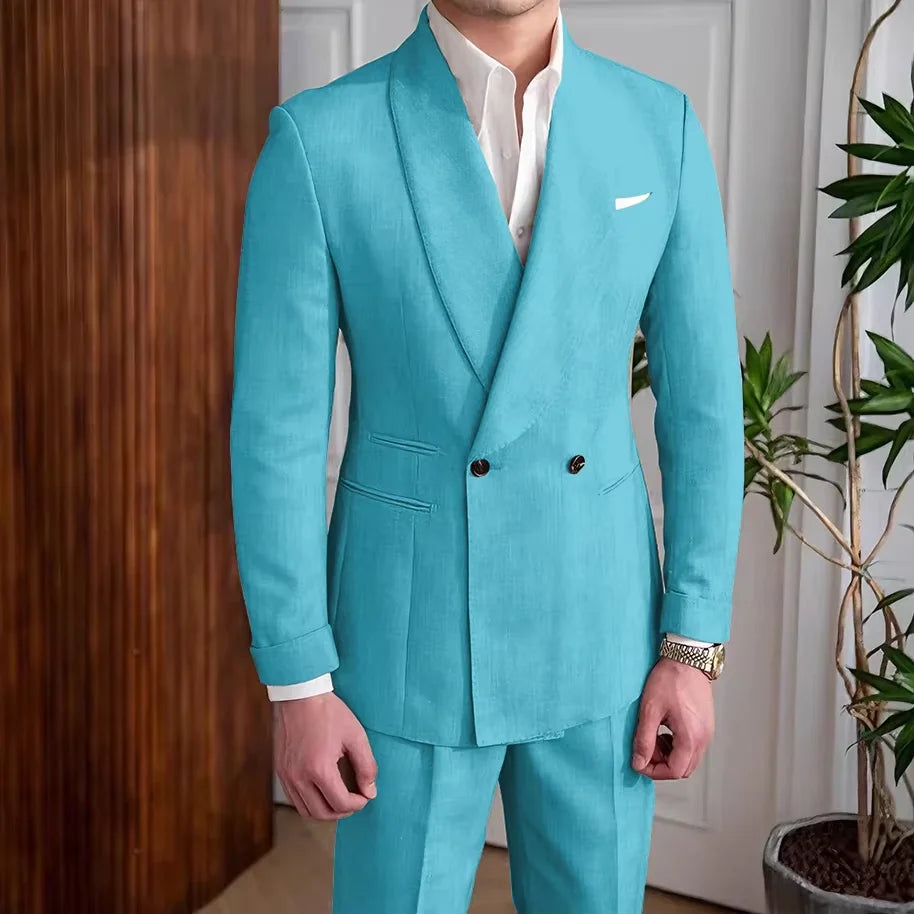 Double-Breasted Linen Suit — product image 17