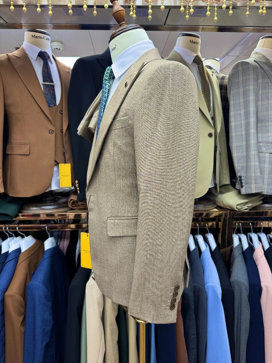 Peak-Lapel Three-Piece Suit — product image 1