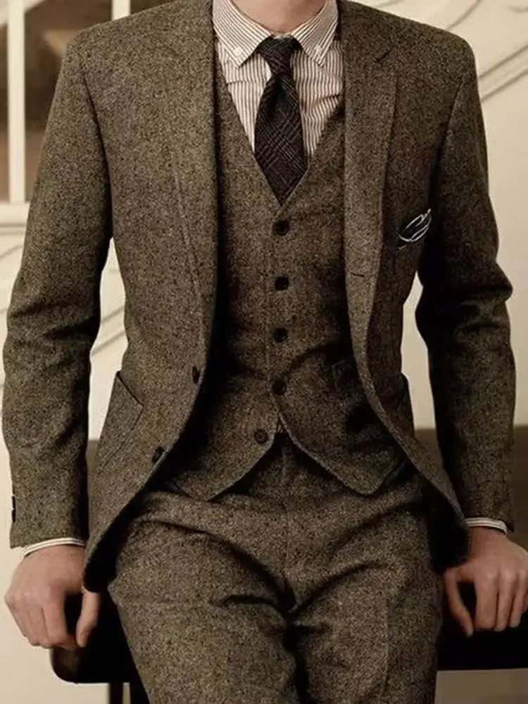 Classic Tweed Three-Piece Suit — product image 4